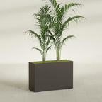 Greenline Alice Tall Rectangular Fiberglass Planter, Outdoor Planter Box - Image 4