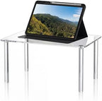 RattanView 13 Inch Acrylic Risers Display Stands 4-leg Plant Stand by RattanView