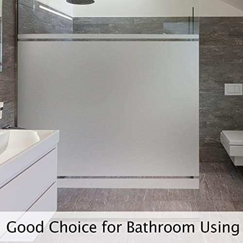HIDBEA Frosted Glass Window Privacy Film,Static Cling 35.4 in x 16.4 ft - Image 5