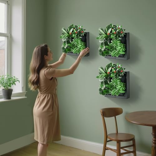 Wall Mounted Planter, Vertical Garden with 4 Grow Pots - Image 5
