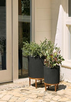 Veradek Demi Series Raised Duo Planters - Set of 2 Planters with Stands - Image 4