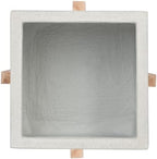 SAFAVIEH Outdoor Collection Borsla Natural/Light Grey Concrete Planter - Image 5