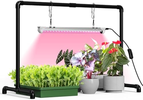 Bstrip 1.3ft Tabletop Grow Light Stand for Indoor Seed Starting by Bstrip