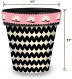 Briarwood Lane Everyday Planter 11.75 x 11 x 11 Squiggle Medium - Image 2