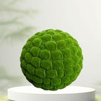 Artificial Plant Topiary Ball Dia 16in, Faux Moss Balls Decorative, Round Faux Moss Balls Outdoor, Green Grass Decorative Balls, Artificial Grass Fake Plants for Backyard Garden by ATYUJKB