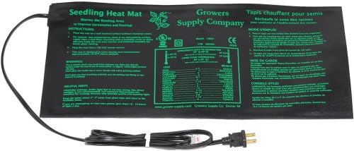 GSHM 9-by-19-1/2-Inch Small Seedling Heat Mat by Unknown