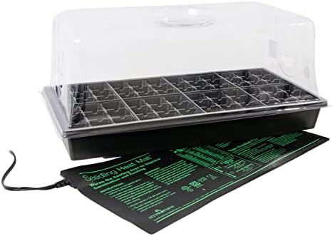 Jump Start CK64060 Germination Hot House, 17W Heat Mat & 7 in Dome by Hydrofarm