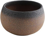 Wazakura Banko Series Handmade Ceramic Bonsai Pot 3.8in (98mm) by WazakuraJapan
