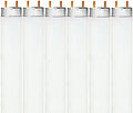 LUXRITE F17T8/841 17W 24 Inch T8 Fluorescent Tube Light Bulb, 4100K, 6-Pack by LUXRITE