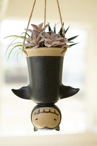KALALOU CDV2258 CERAMIC HANGING BAT PLANTER - Image 2