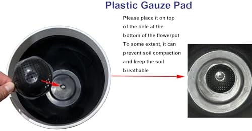 24,21,11 Inch Large Plastic Planters with Drainage Hole and Saucer - Set of 3 Tall Plant Pots Indoor Flower Pot Tall Round Planters Outdoor Large Tall Planter - Image 3
