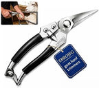 Goat Hoof Trimmers Sheep Shears Kit Pruning Inside Pipe Cutter -Multi Purpose Garden Supplies Farrier Tools Horse Grooming and Cutting for Livestock– Silver (1 Pack) by Unknown