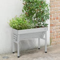 VegTrug Mini Wall Hugger - White Wash (FSC 100%) by VegTrug