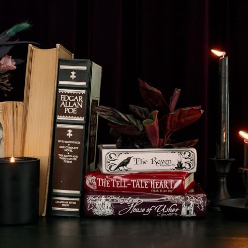 Steel Mill & Co. Book-Shaped Decorative Planter, Edgar Allan Poe - Image 4