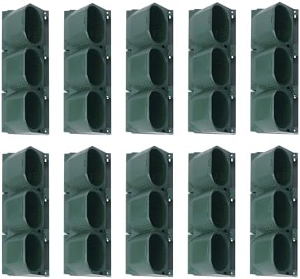 Automatic Irrigation Plant Wall Set with Water Timer Vertical Planters Indoor Outdoor Living Wall-Mounted Dripping Irrigation System Hose Kit for Plants Home Balcony Decoration by Unknown