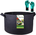200 Gallon Big Raised Garden Bed Bag (50x24 inch) Large Plant Grow Bag for Tomato,Potato Planter,Herbs Veggies Planter,Flower Bed,Plant Container,Yard Waste,Lawn Debris,Leaf Bag with Gardening Gloves by TespherCreationsforGardeningYardWorkandLawnsCareOutdoorActivitiesRVCampingTrips