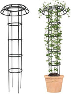 Quibbay 65 Inch Mushroom Top Garden Trellis for Climbing Plants, 1 Pack by Unknown