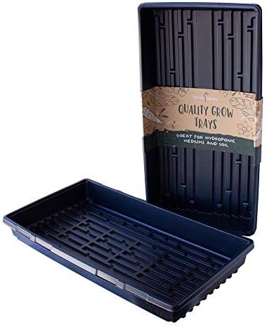 Handy Pantry 10-Pack 1020 Garden Growing Trays Without Drain Holes 10" x 20 by HandyPantry