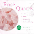 mookaitedecor Natural Rose Quartz Crystal Tea Light Candle Holder - Image 3