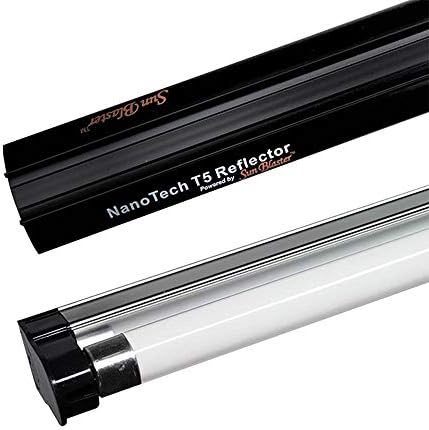 SunBlaster SL0900304 54 Watt 6400K 4' 120V Hydroponic Grow Light Lamp Ballast Fixture with NanoTech T5HO Reflector for Indoor Home Gardens, 4 Pack - Image 5