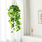Dahey Macrame Plant Hanger and Fake Hanging Plants for Wall Ceiling Bedroom Bathroom Indoor Boho Home Decor - Image 6