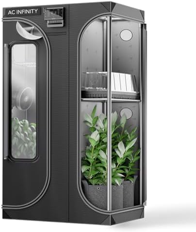AC Infinity CLOUDLAB 632D, 2-in-1 Advance Grow Tent 3x2 Thickest Pole Mylar by ACInfinity