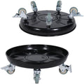 14" 3-Pack Metal Plant Caddy with Wheels, Heavy Duty Caddiq Series Rolling Plant Stand with Rubber Coated Casters & Pedal Brakes, Reinforced M10 Welding, Indoor Outdoor Pot Dolly by fairiland