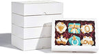 24Pcs Elegant White Cookie Strawberry Boxes with Clear Window - Image 5
