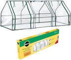 Miracle-Gro Greenhouse, Quick Snap Assembly, Clear, 3'x8'x3' by Unknown