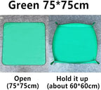 2 PCS Flower Pots Planting Mat Waterproof Transplanting Mats Foldable PE Plant Repotting Gardening(75 * 75cm) - Image 7