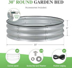 BPS Metal Raised Garden Bed, 2-Pack - Image 2