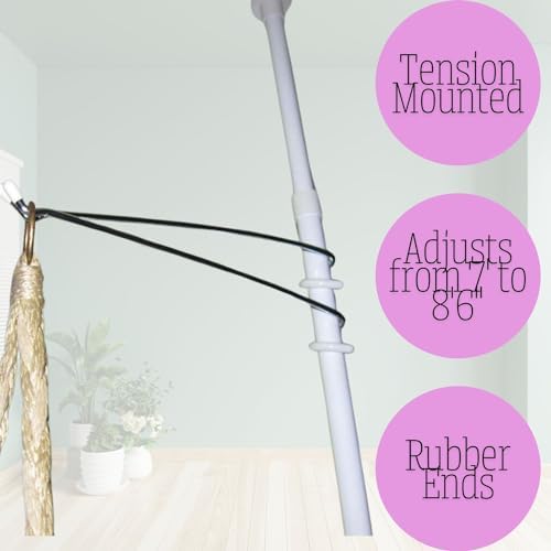 Spring Tension Rod with 3 Adjustable ARMS - Image 3