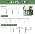 12 Pack 24 Inch Tall Snake Plant Support Stakes with 15 Twist Ties - Image 4
