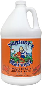 Neptune’s Harvest Organic Crab & Lobster Shell Multi-Purpose Liquid Fertilizer (2-0-2) - 1 Gallon Bottle - Rich in Nutrients Soil Fertilizer - Plant Food for Lawns, Gardens, and Vegetables by NeptunesHarvest