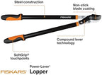 Fiskars 28" Power-Lever Garden Bypass Loppers, 1.75" Cut Capacity - Image 3