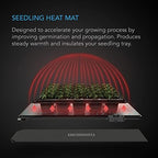 AC Infinity SUNCORE A3X2, Seedling Mat 10" x 20.75" Heat Control, Two-Pack - Image 2