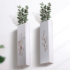 Wooden Wall Vase Planter Set of 4 - Image 7