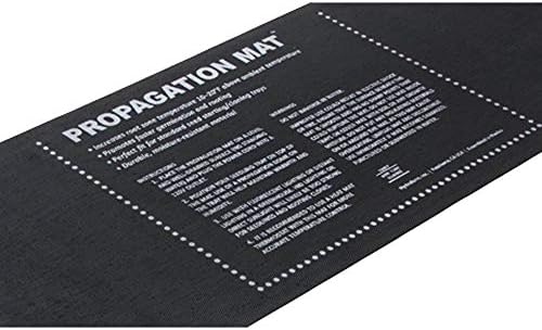 Hydrofarm Seed Starting Propagation Heat Mat, 60 Watt, 12 x 48 In, 2 Pack - Image 5