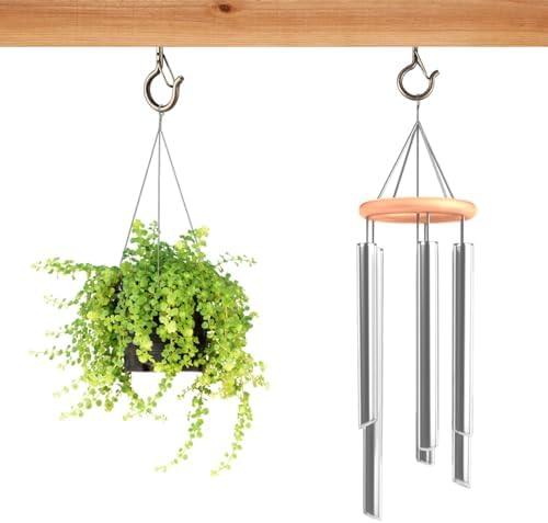 50 PCS Screw Hooks for Outdoor String Lights, Q Hangers String Light Hooks - Image 4