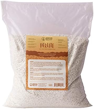 Mountain Valley Seed Co Horticultural Grade Perlite - Five 8 Quart Bag by MountainValleySeedCompany