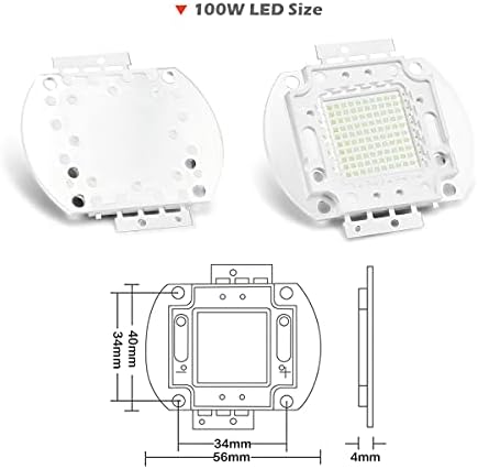 CHANZON High Power Led Chip 100W Cyan 490nm - Image 6