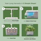 AeroGarden Harvest Elite, Stainless Steel - Image 6