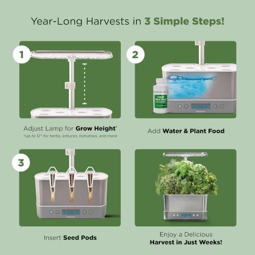 AeroGarden Harvest Elite, Stainless Steel - Image 6