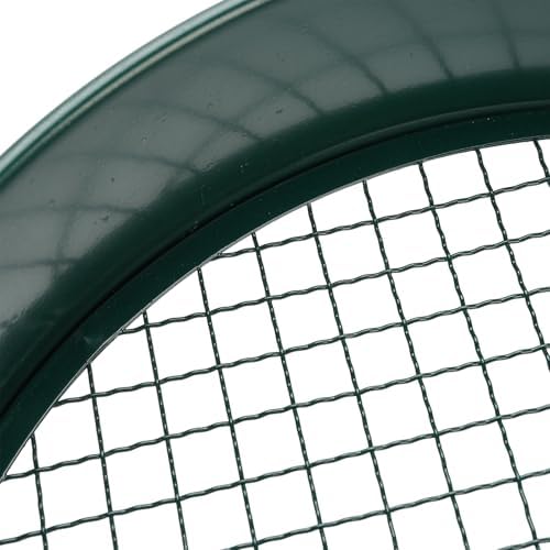 SIXRUN Soil Sieve, 12 Inch Gardening Sieve with 4 Interchangeable Mesh Sizes 3mm 6mm 9mm 12mm, for Bonsai Compost Sand Rock Sifting - Image 7