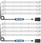Wiaxulay 16in Grow Light Strip for Indoor Plants, 15W Full Spectrum 6000K by Wiaxulay