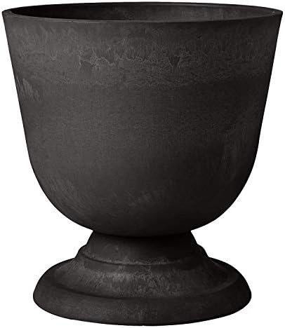 Arcadia Garden Products PSW BC38BK Classical Urn, 15 by 15", Black - Image 2