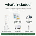 Lettuce Grow Farmstand Indoor Starter Kit | Glow Rings | 30 Seedlings | 5ft - Image 4