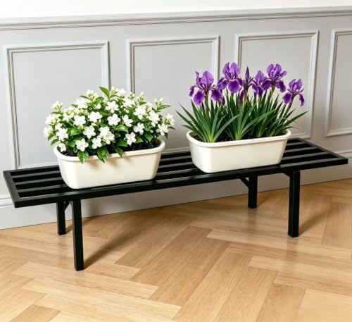 Zhongma One Tier Metal Plant Stand Indoor & Outdoor L35.43 easy assembly - Image 2
