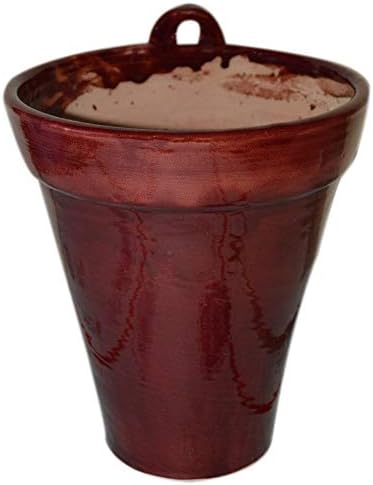 Moroccan Ceramic Hanging Flower Pot with Drainage Hole Planter - Image 2