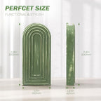 EOSAHR Wall Vase for Flower: Wall Planter Holder for Boho Wall Decor, Green - Image 2